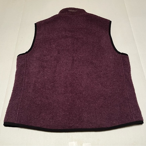 Woolrich Technowool Wool Full Zippered Vest Womens Size Medium Amethyst‎ Purple - Picture 9 of 9